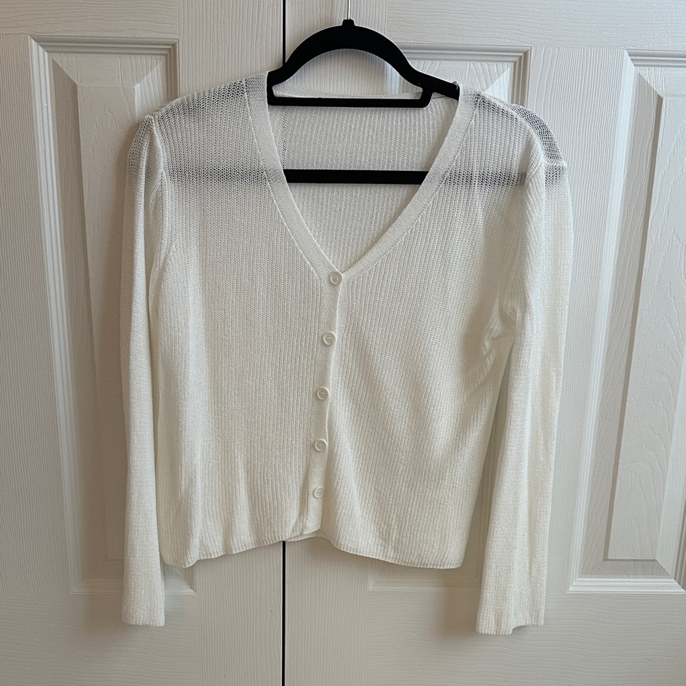 White Cardigan